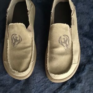 Sketchers slip on Mens Canvass shoes size 11